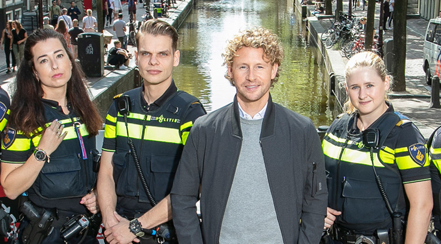 Ewout Genemans: ‘Ik ben onder de indruk hoe Amsterdamse agenten hun werk doen’