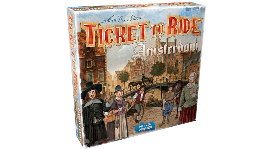 Win een Ticket To Ride Amsterdam – Bordspel!