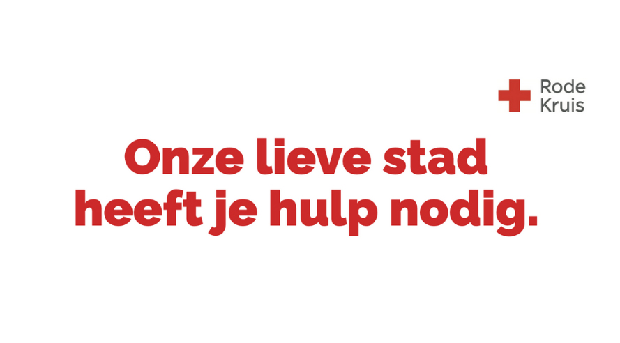 Het Rode Kruis bekommert zich over de mensen die je niet ziet, maar die er wel zijn