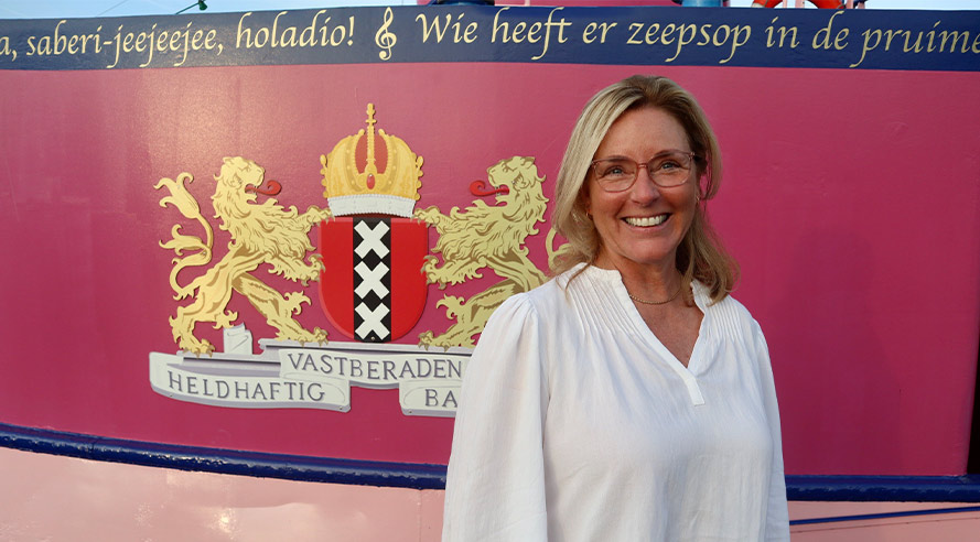 Petra Ruijs: ‘MS de Jordaan is een lichtpunt in ons leven’