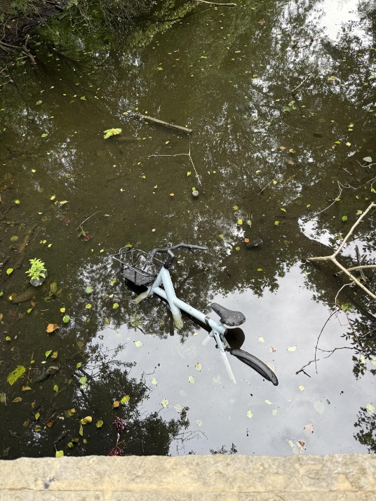 VanMoof in het water